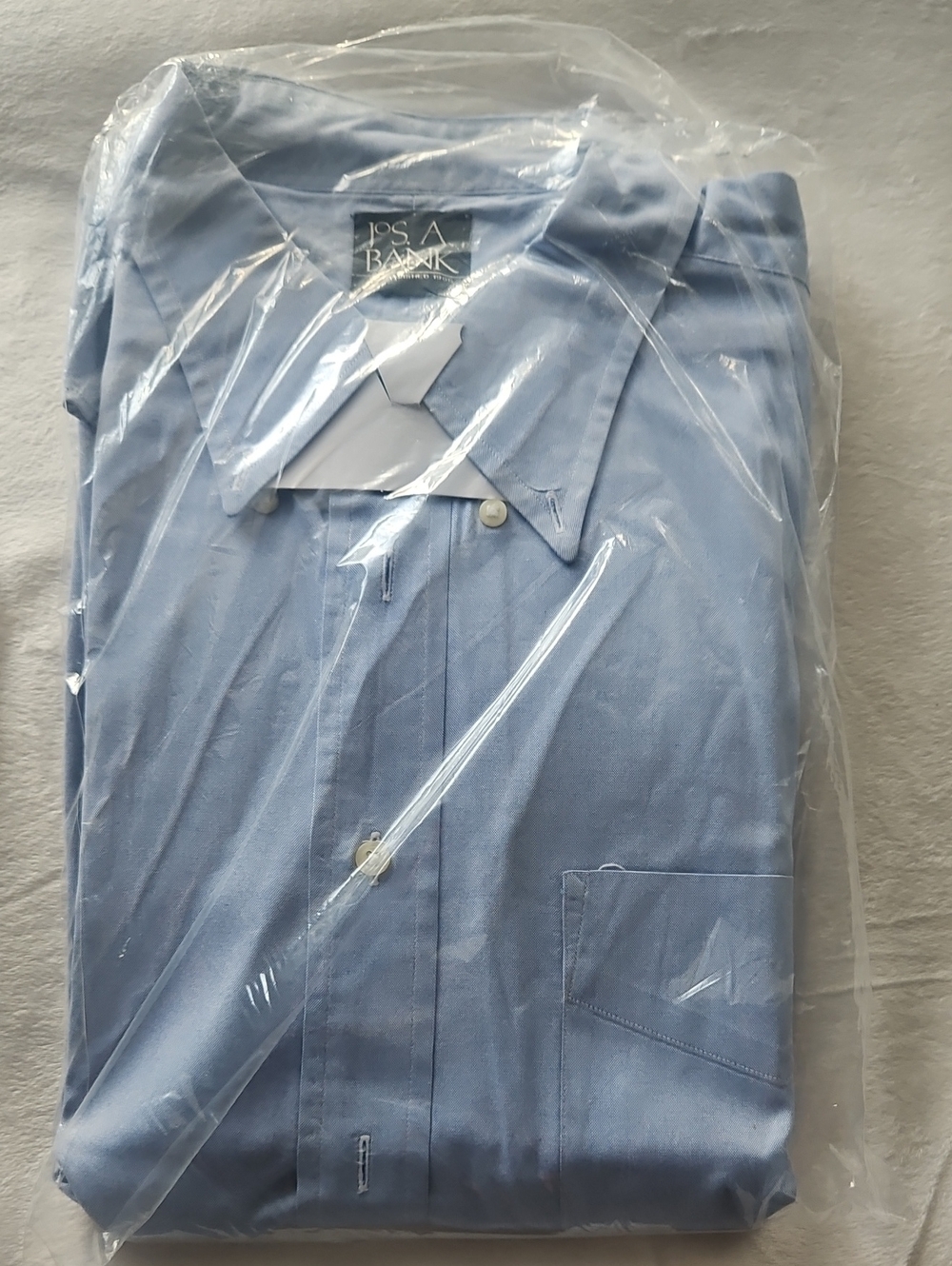 NWT Jos. A. Bank Light Blue Men's Long-Sleeved Shirt